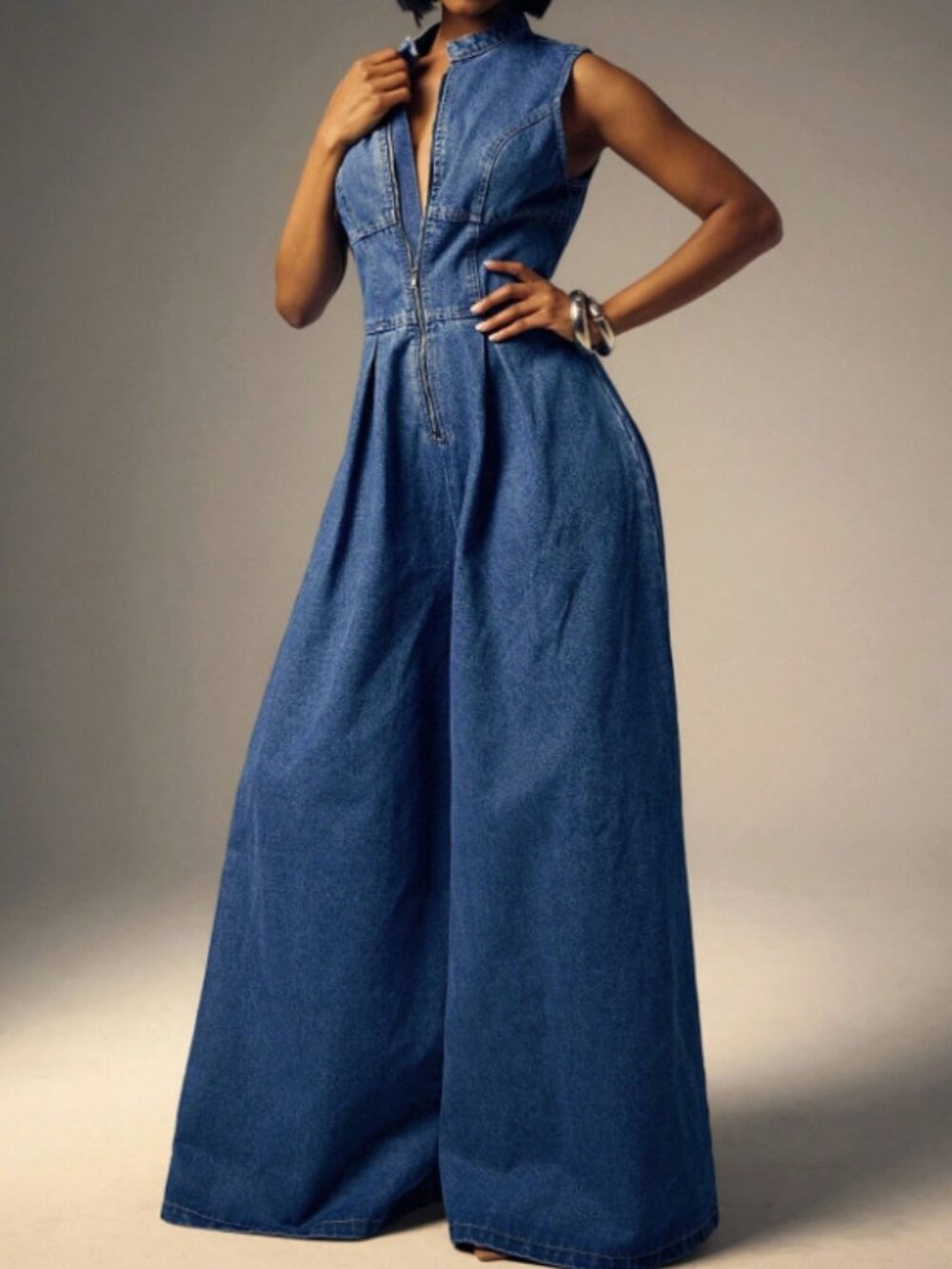 Denim Jumpsuit